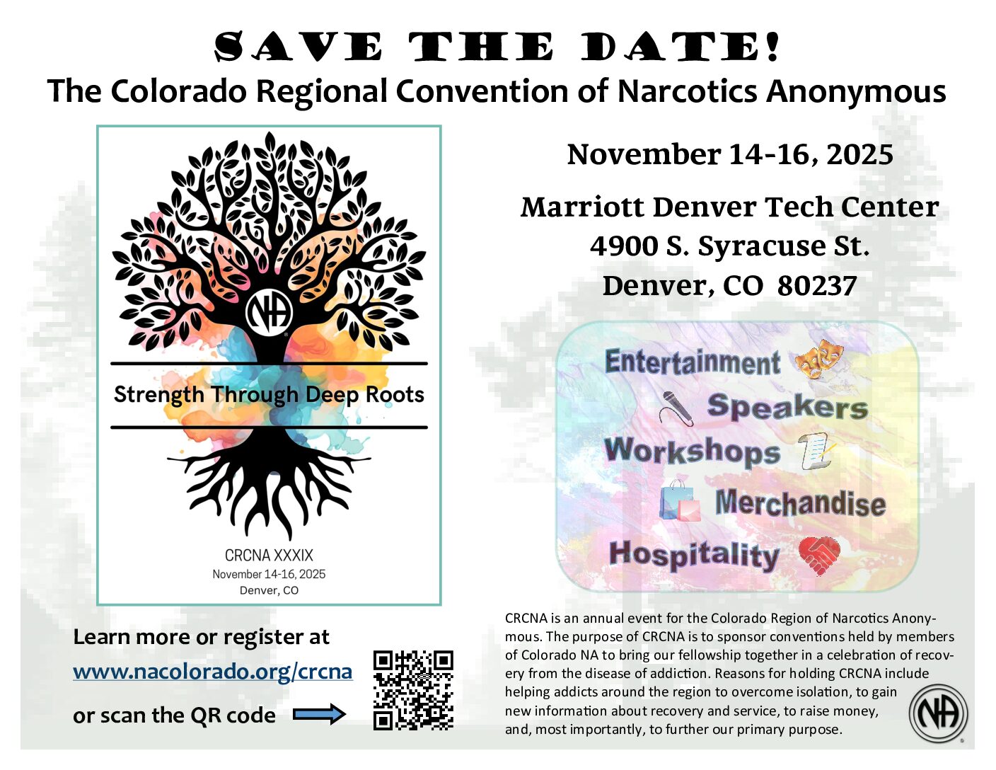 CRCNA 39 Convention Flyer