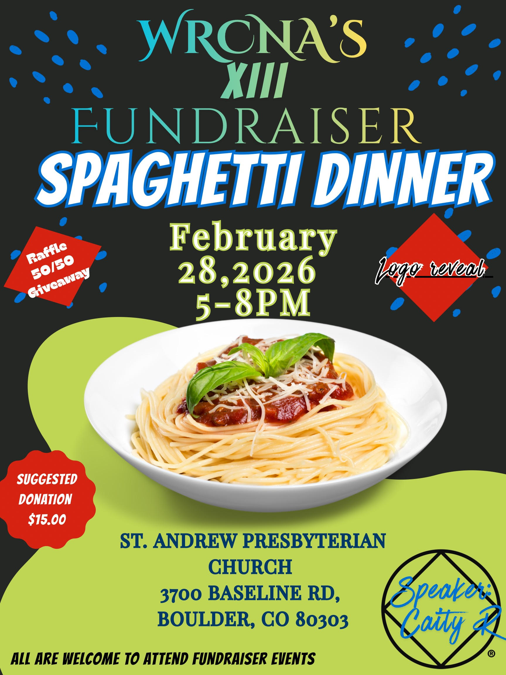 WRCNA Sjpaghetti Dinner